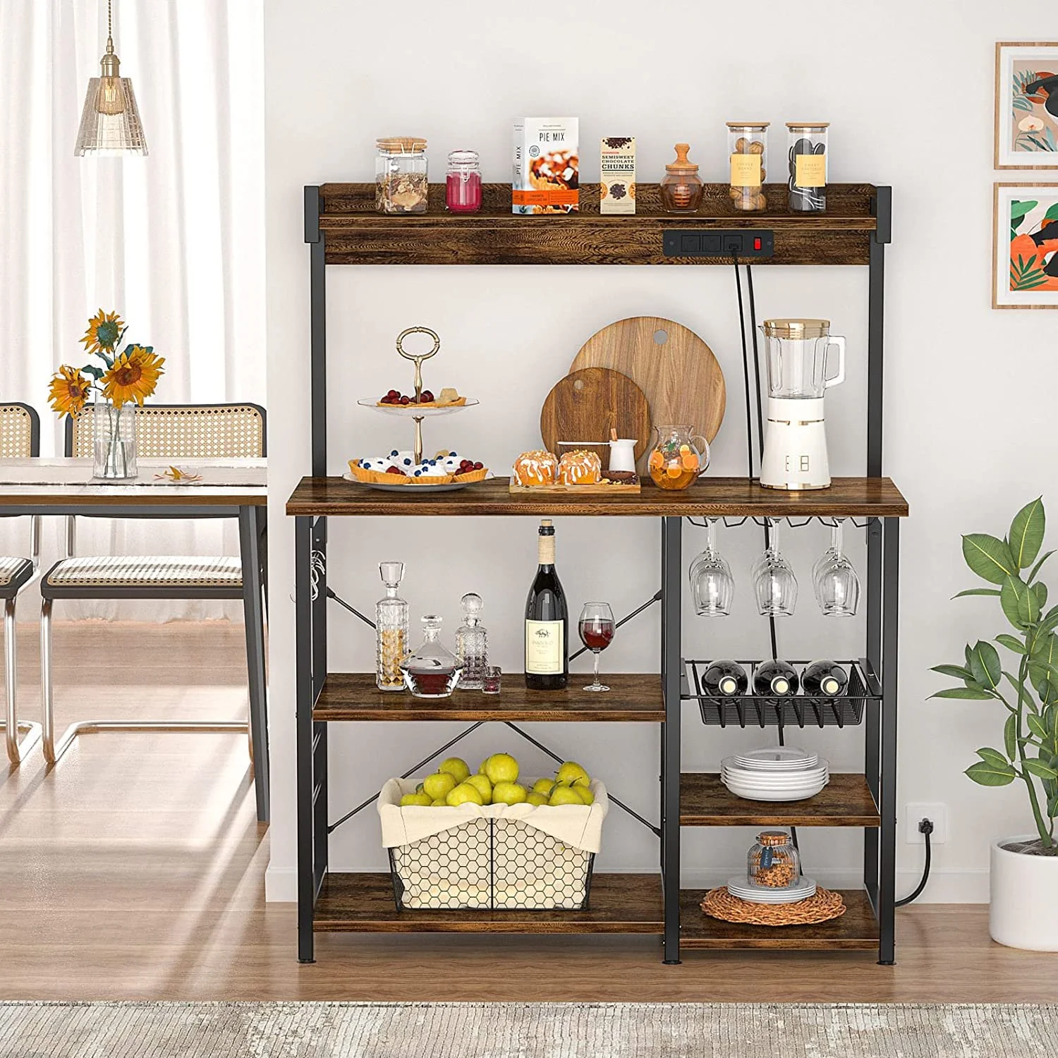 Sturdy 2024 bakers rack